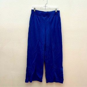 SWEATY BETTY After Class blue wide leg pants